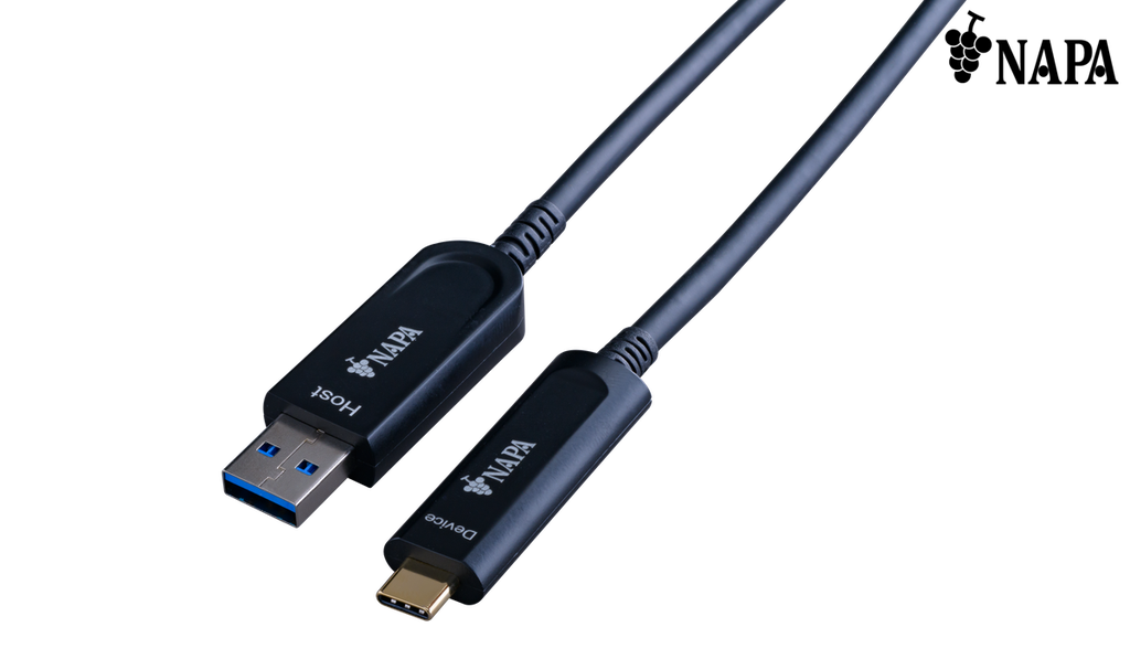 USB-C/USB-A Active Optical Cable - 10m