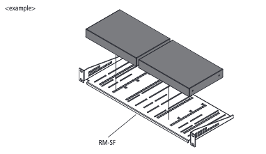 Rack Mounting Hardware for half & quarter-rack width products, Full-rack width tray