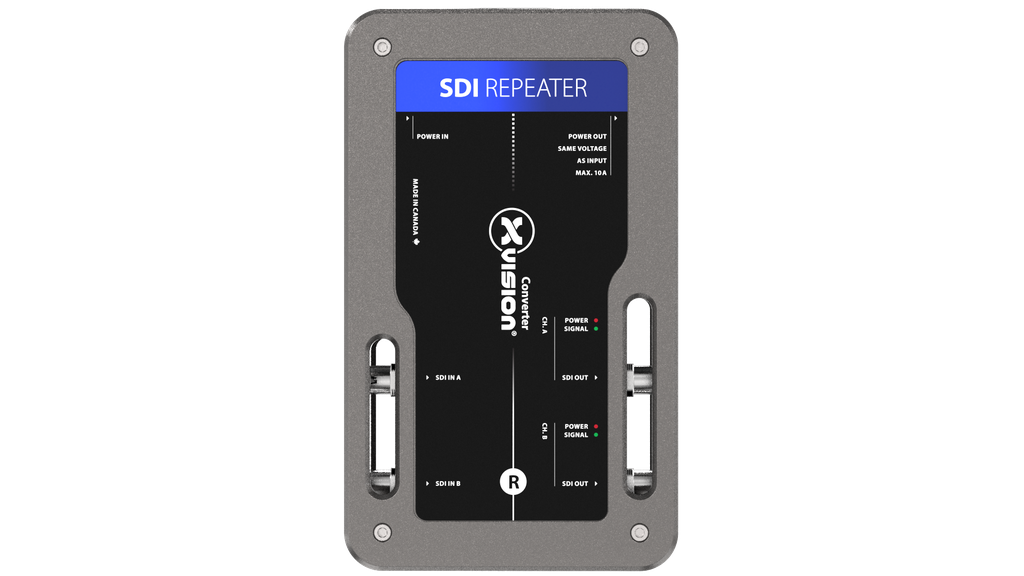 XVISION 3G-SDI Repeater - 2 Channels - PT1 In/Thru