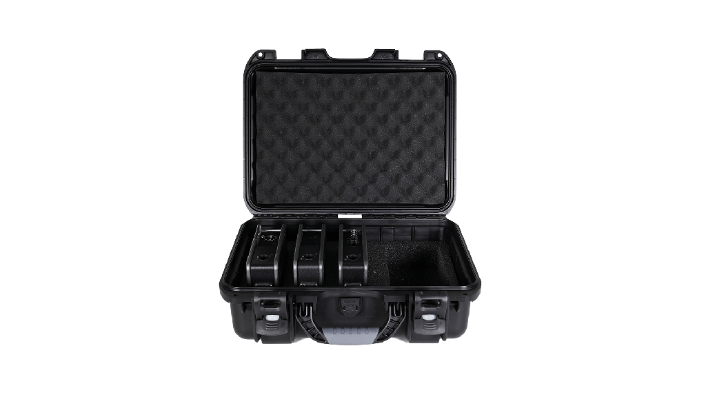 Carrying case for 3 units