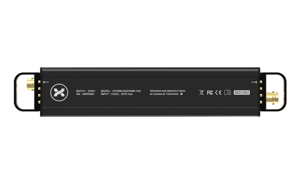 XVISION Reversible Module - 12G-SDI to HDMI2.0