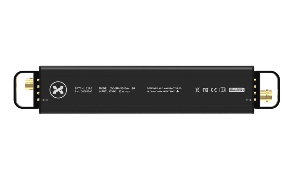 XVISION Reversible Module - 12G-SDI DA 1:4