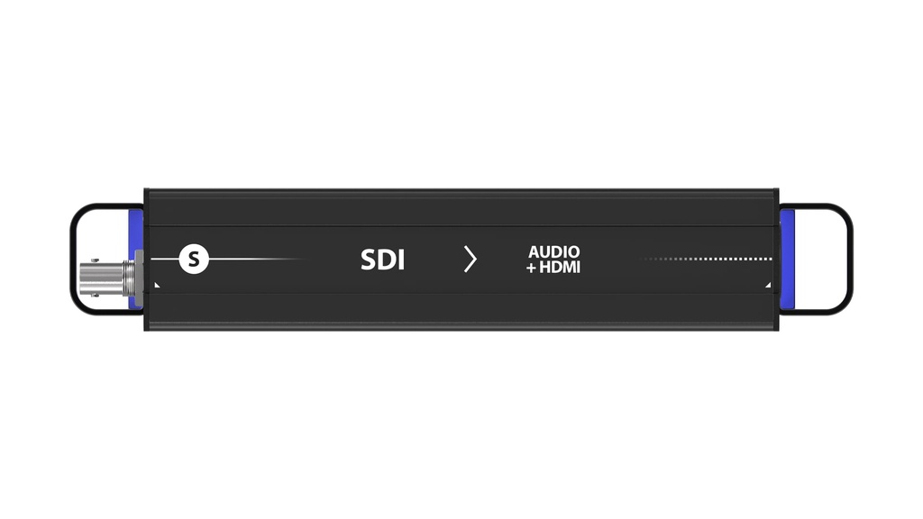 XVISION Reversible Module - De-Embedder - 3G-SDI to HDMI1.2 + Audio