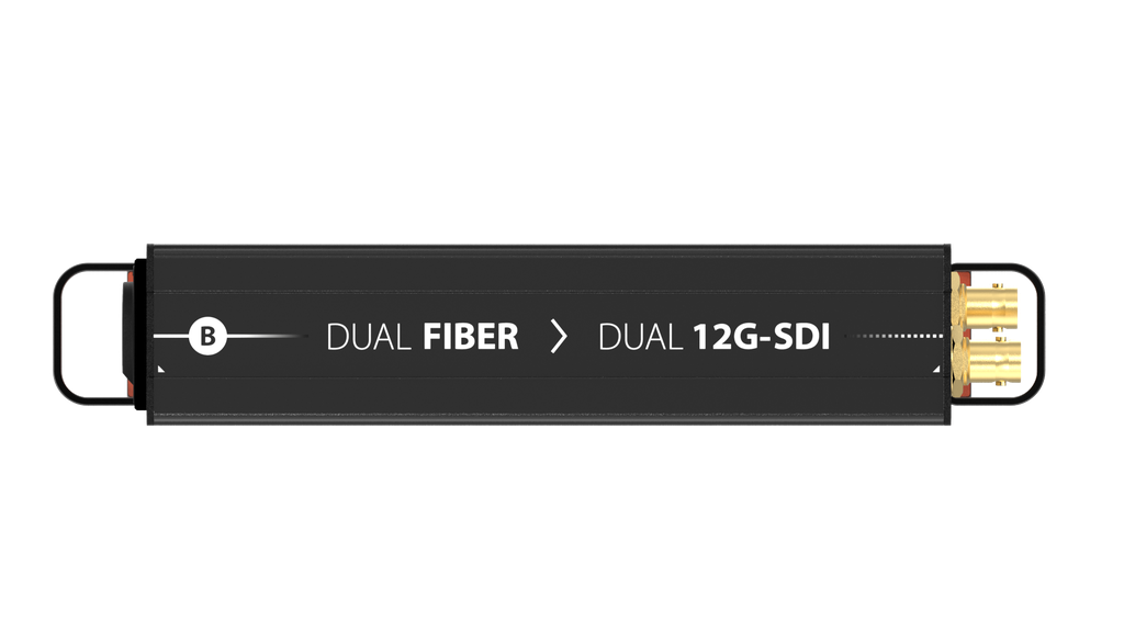 XVISION Reversible Module - Dual Channel Fiber to 12G-SDI