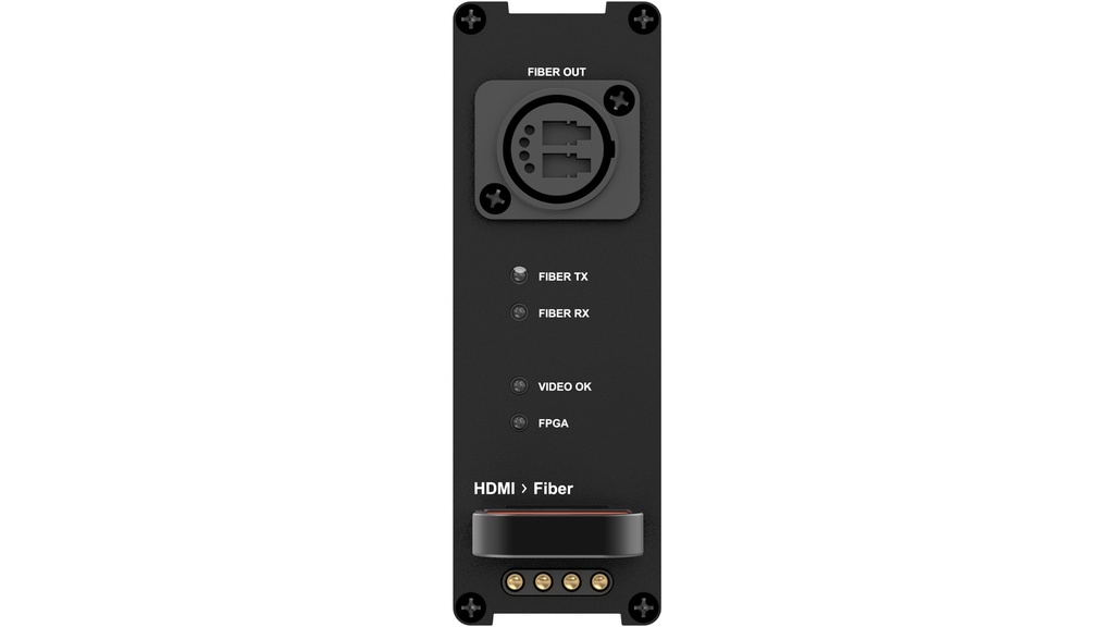 XVISION Reversible Module - HDMI2.0 + 1Gbps Net to Fiber (SDVoE)