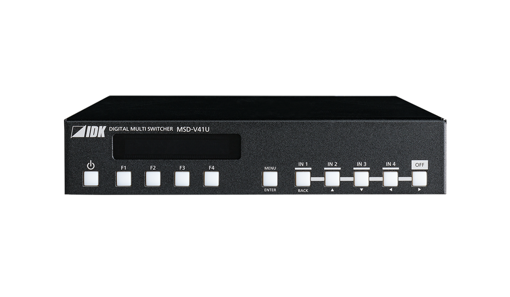 4K@60 Digital Multi Switcher with 4 Inputs and 1 Output, Standard model