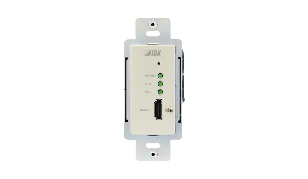 Wallplate HDBaseT Transmitter, USA model