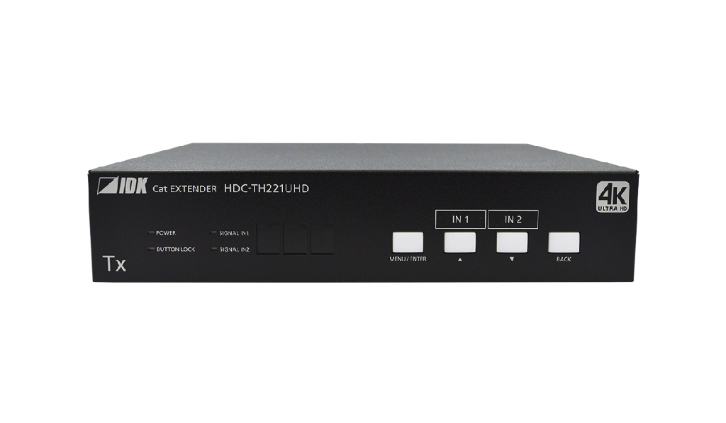 4K@60 HDBaseT Transmitter with 2 Inputs & 3 Outputs