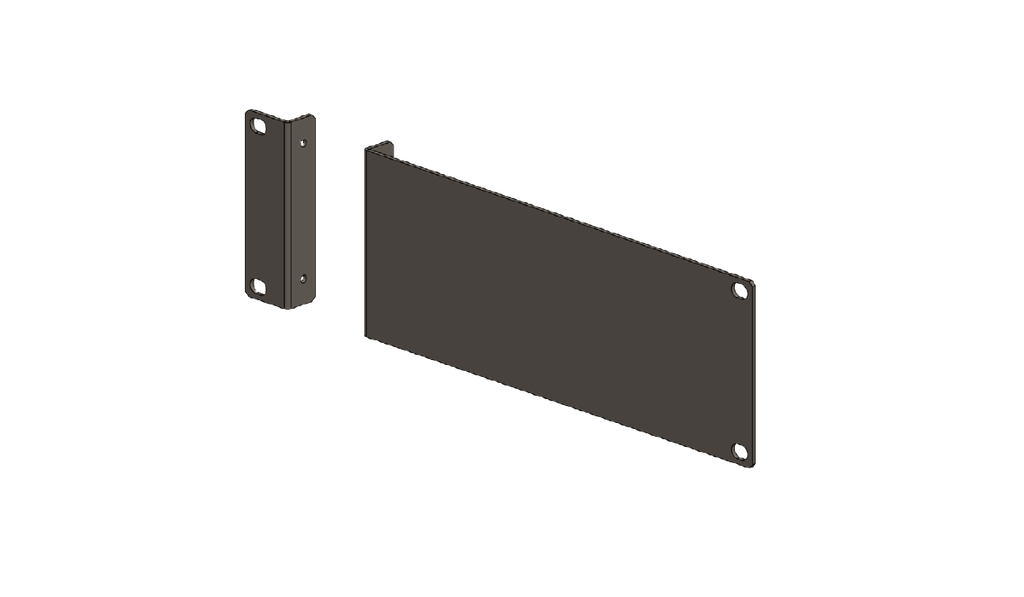 Rack Mounting Hardware for 1 SWC-2000 Unit