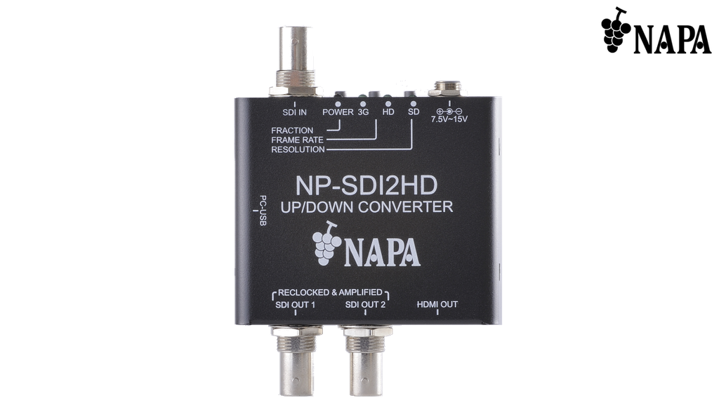 NAPA 3G/HD/SD-SDI SDI to HDMI Converter