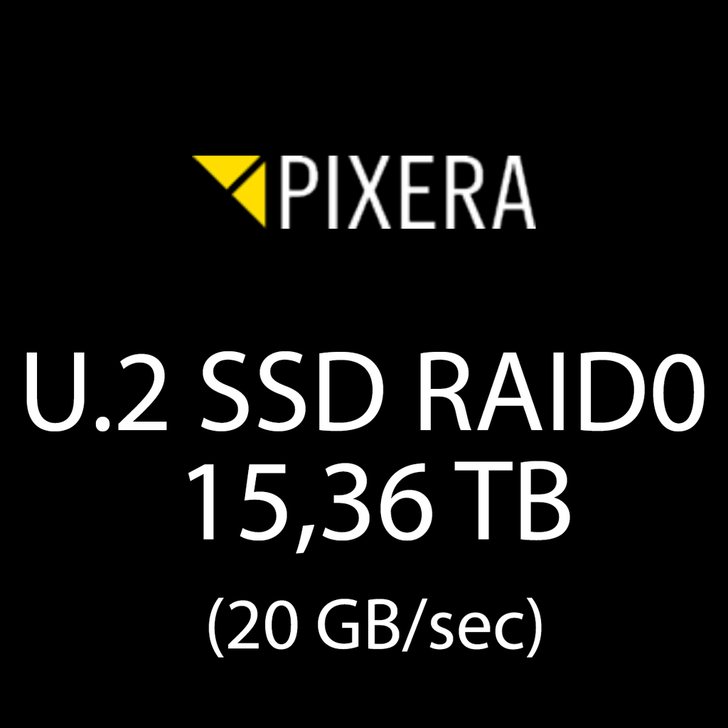 Data Storage Upgrade |  4x U.2 SSD 15,36TB(10GB/s)