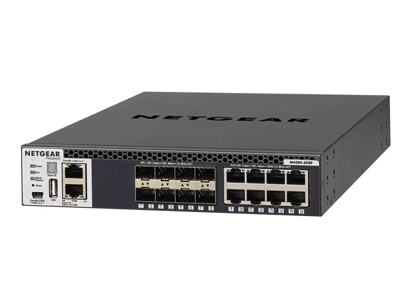 NETGEAR M4300-8X8F