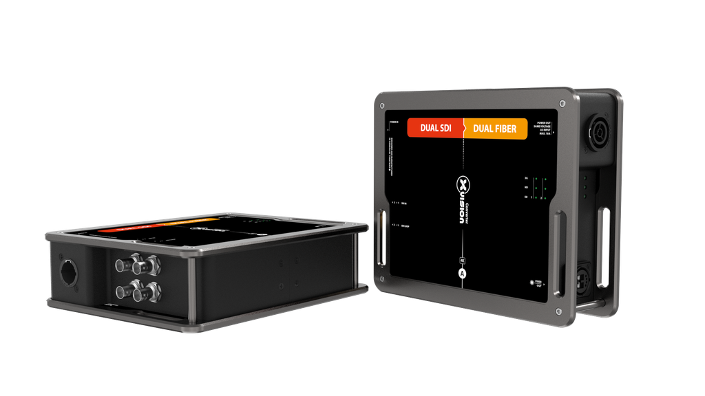 XVISION Dual Channel 3G-SDI to Fiber - PT1 In/Thru