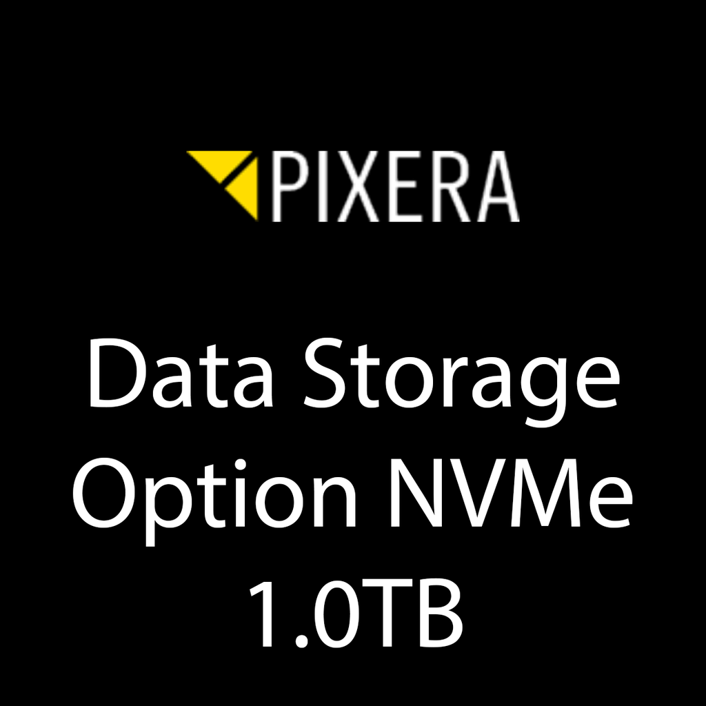 Data Storage Option NVMe 1.0TB
(1,6GB/s)