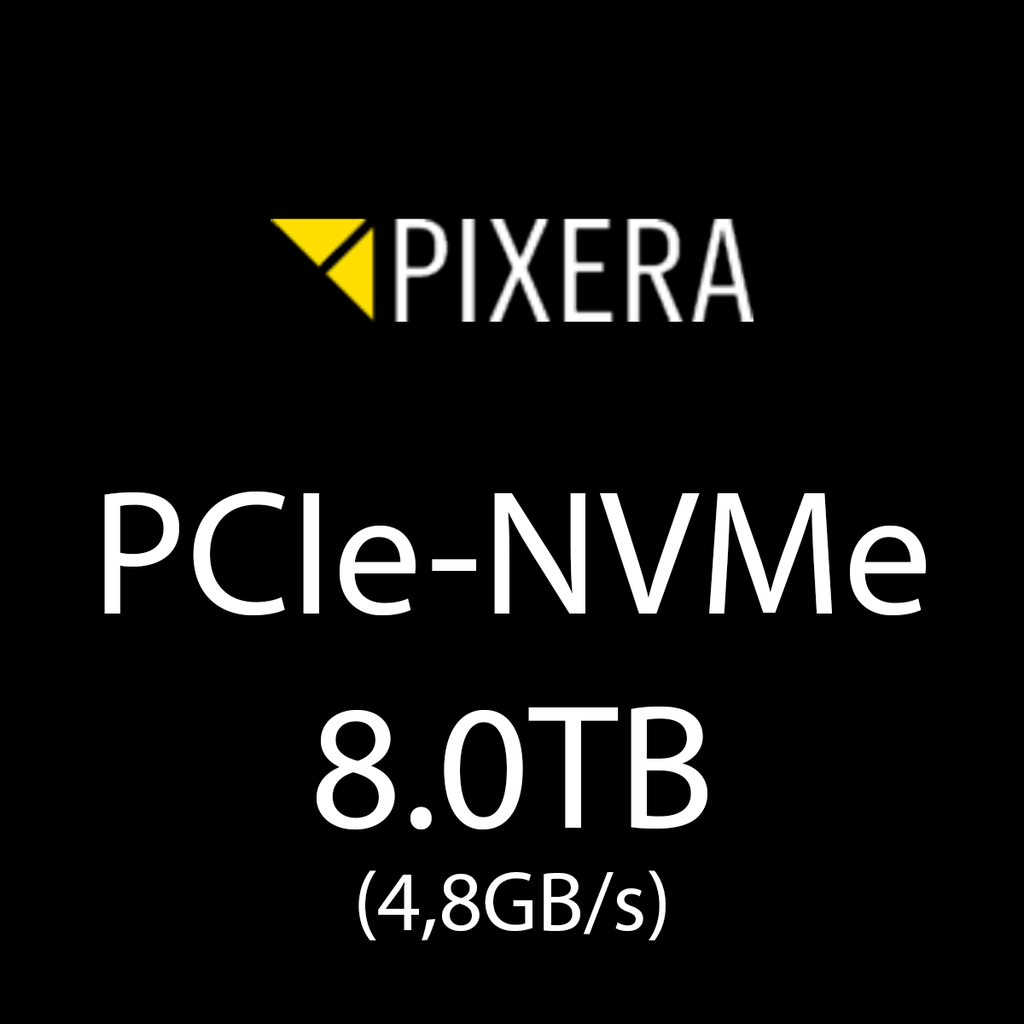 PCIe-NVMe 8.0TB 
(4,8GB/s)