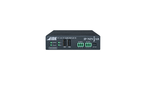 [NJR-P01UF-R] 4K@60 HDMI Decoder NJR-P Series Fiber model