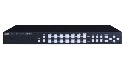 [MSD-V62UF] 4K@60 Digital Multi Switcher with 6 Inputs and 2 Output, SDVoE Output Fiber model 