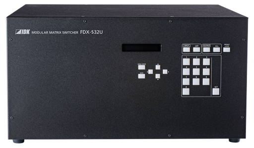 [FDX-S32U] 4K@60 (4:4:4) Modular Matrix Switcher with 32 Inputs & 32 Outputs, Frame