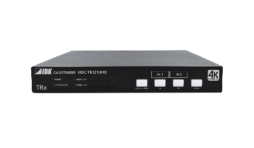 [HDC-TR121UHD] 4K@60 HDBaseT Transceiver with 2 Inputs & 2 Outputs