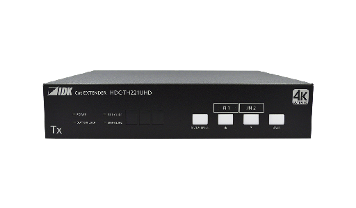 [HDC-TH221UHD] 4K@60 HDBaseT Transmitter with 2 Inputs & 3 Outputs