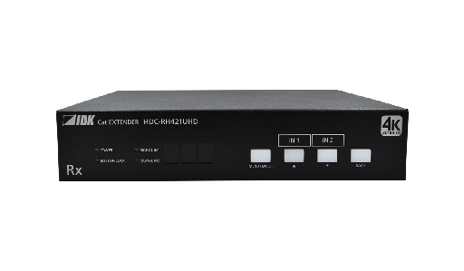 [HDC-RH421UHD] 4K@60 HDBaseT Receiver with 2 Inputs & 5 Outputs