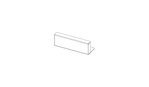 [RM-SBP] Rack Mounting Hardware for half & quarter-rack width products, Blank panel