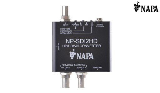 [NP-SDI2HD] NAPA 3G/HD/SD-SDI SDI to HDMI Converter