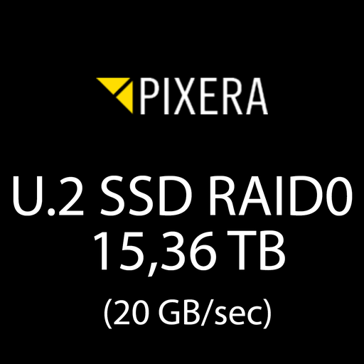 [PXU-U30T-R0-4/RS] Data Storage Upgrade |  4x U.2 SSD 7,68TB(10GB/s)(for PX4-RS)