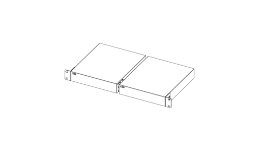 [RM-44D] Rack Mounting Hardware, for 2 half-rack width IDK products